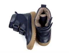 Pom Pom vinterstøvle navy med TEX